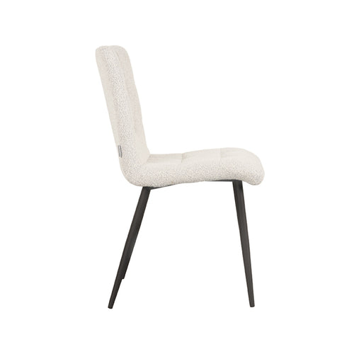 LABEL51 Eetkamerstoel Sam - Champagne - Zithoogte 46cm - Set van 2 - vtwonen shop