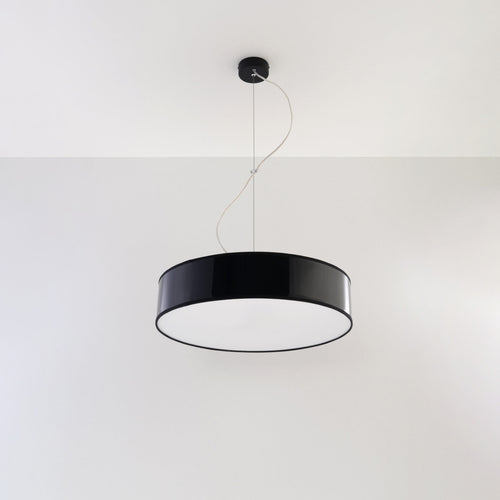 Sollux Lighting Hanglamp ARENA 45 zwart - 45x45x111cm
