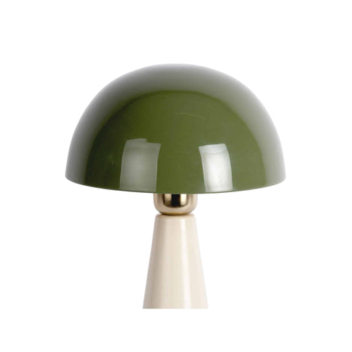 Leitmotiv tafellamp Prague - wit - Ø20cm