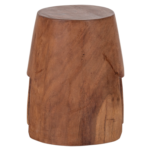 WOOOD kruk Viri - Hout - Naturel - 25x22x22