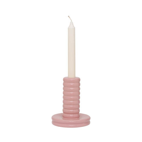 Urban Nature Culture kandelaar Kabelo, mellow rose - Ø 12.5 * 15 cm