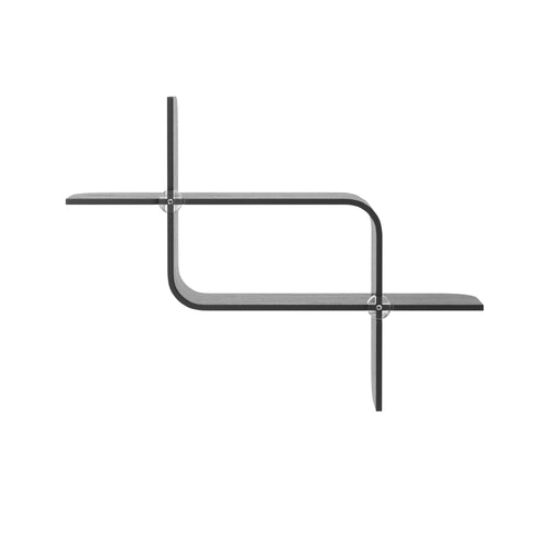 Umbra wandplank Montage - 64 x 48 x 16 cm - Zwart