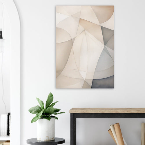 Artfulprints  Abstract - Fine lines 4   poster A4 21x29.7 cm