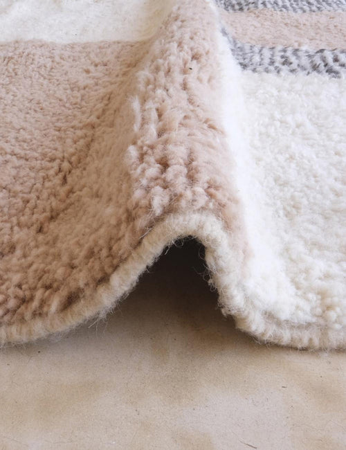 AFK Living vloerkleed Berber - handgemaakt - Wol - 255 x 343 cm