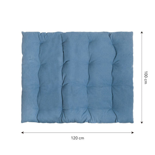 Really Nice Things matras futon Cielo - 120x100 cm - blauw