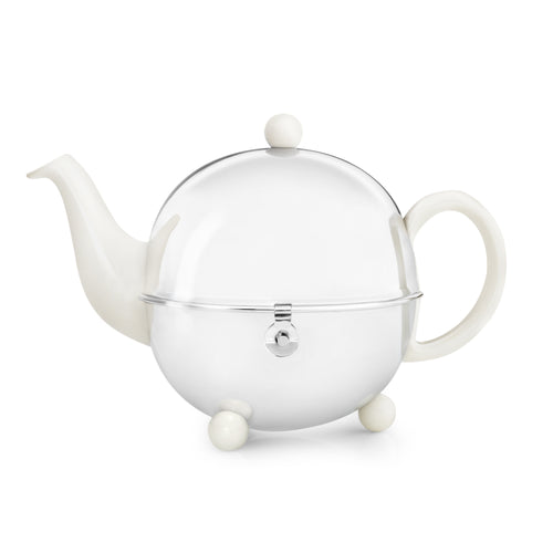 Bredemeijer - Theepot Cosy - 1,3 liter - Wit - vtwonen shop