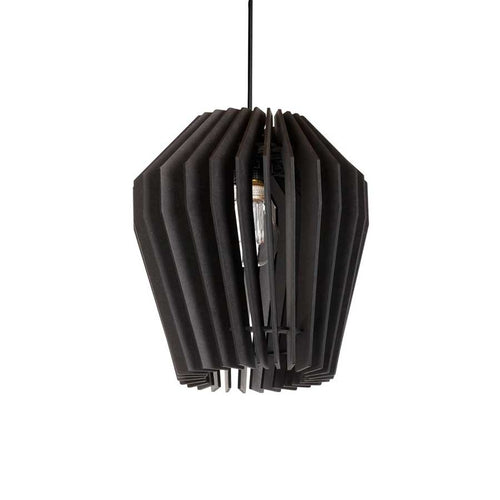 Blij Design  hanglamp Corner - 1 lichts - 24  x 135   cm - zwart - vtwonen shop