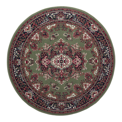 Interieur05 vloerkleed Nain - groen - Ø235cm