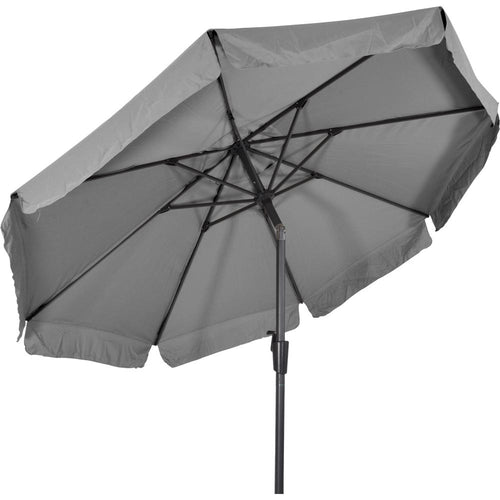 Lesli Living push-up parasol Libra - grijs - Ø300cm