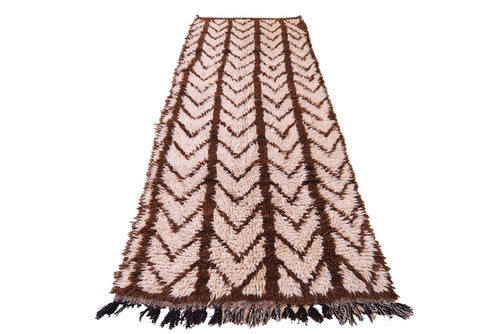 AFK Living vloerkleed Berber - handgemaakt - Wol - 111 x 269 cm - vtwonen shop