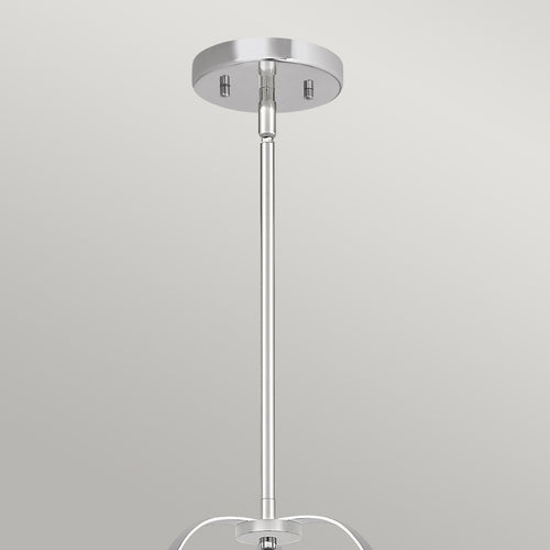 Elstead Quoizel Wimberley Koepel Hanglamp Plafondlamp Gepolijst Chroom