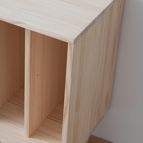 Naan Furniture Dressoir Benissa - Natuurlijk ongelakt grenen - 170 cm - 2 deuren - vtwonen shop