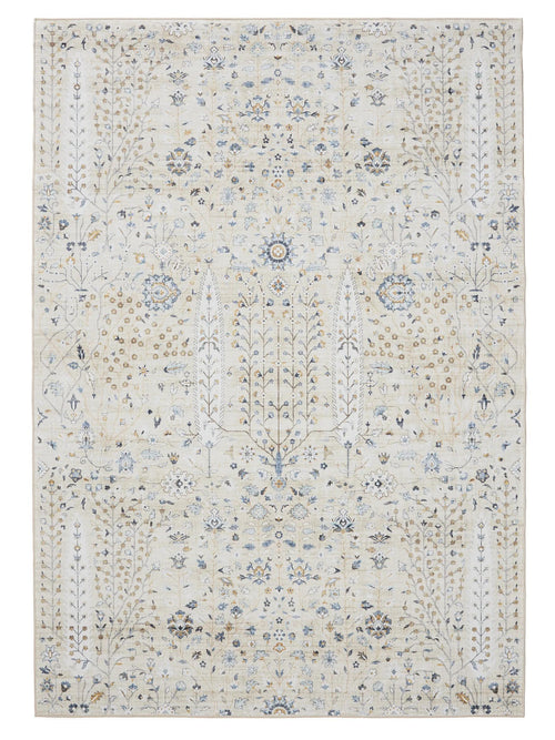 benuta wasbaar vloerkleed George - beige - 200x300 cm