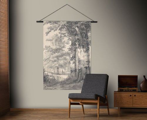Art for the Home XL Wandkleed Bosrit 150x100cm - vtwonen shop