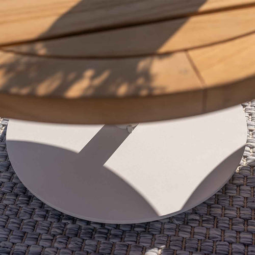 4 Seasons loungetafel Volta latte kleurig - Ø80 x 30 cm