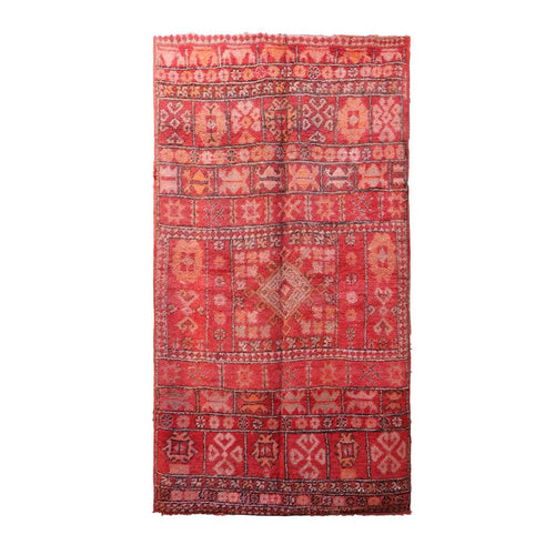 AFK Living vloerkleed Berber - handgemaakt - Wol - 182 x 335 cm