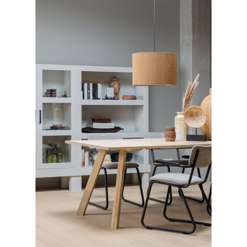 WOOOD open kast Bonk - Grenen - Mist - 160x103x37 - vtwonen shop