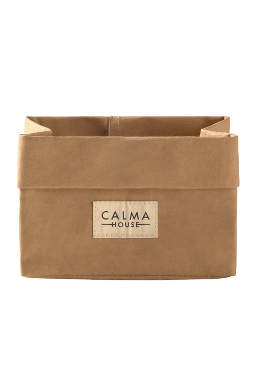 Calma House Mand Paper - Naturel - 16.5x11.5x11