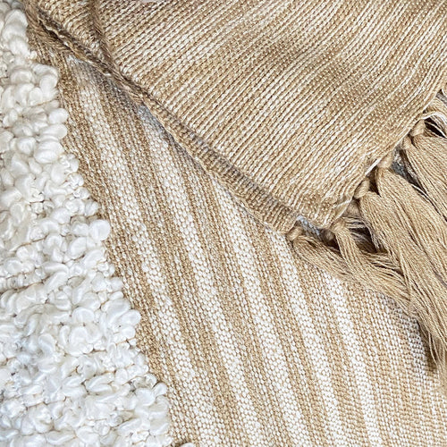 Malagoon kussen Tribal - offwhite/beige melee - 35x60cm