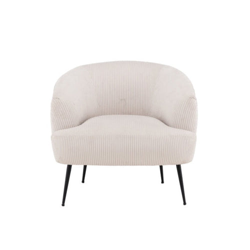 Rebellenclub fauteuil tara - beige - vtwonen shop