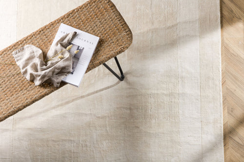 Rebellenclub Vloerkleed Adriana - 230 x 160 cm - Wit - vtwonen shop