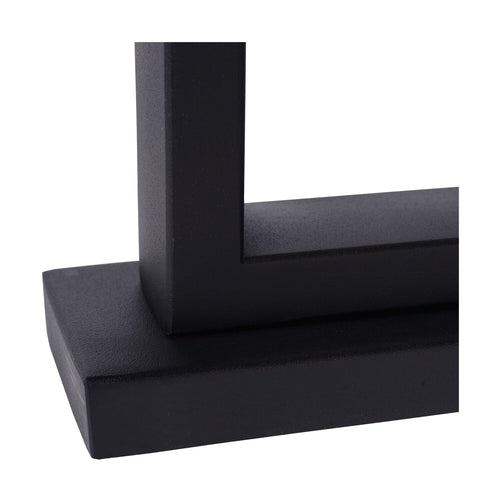 Atmooz tafellamp Valencienne - zwart - 40 x 15 x H 51 cm - E27