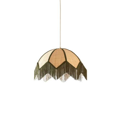 Light & Living hanglamp Sulina - groen - Ø45cm