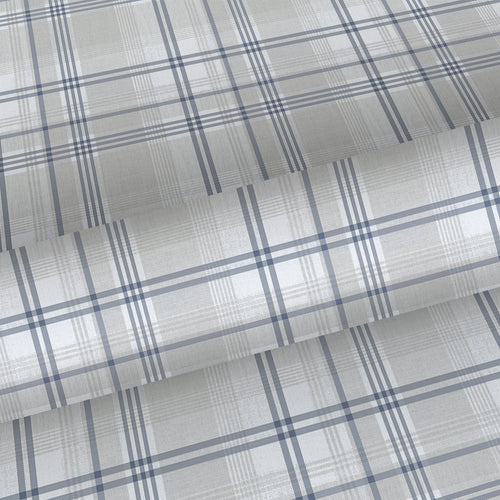 Sanders & Sanders behang ruiten blauw en grijs - 53 cm x 10.05 m - 640714