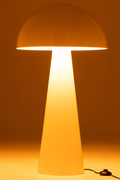 J-Line lamp Paddenstoel - metaal - wit - extra large - vtwonen shop