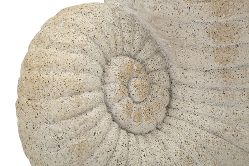 Mauro Ferretti schelpvaas - 33x19x23 cm - beige