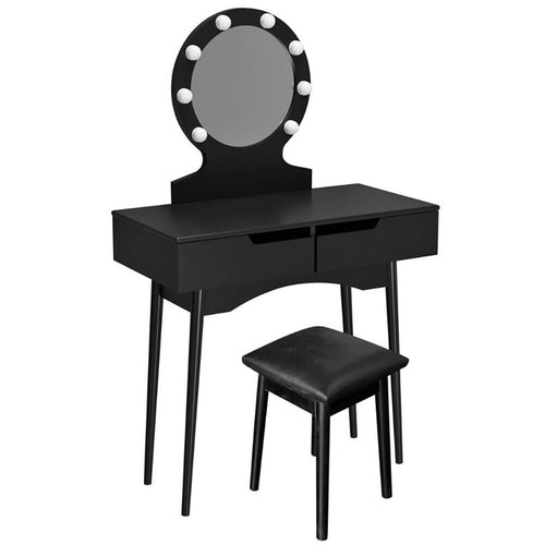 Home Deluxe Kaptafel MIRANDA Zwart - vtwonen shop