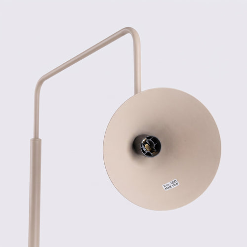Sollux Lighting Vloerlamp NOX taupe - 30x30x165cm