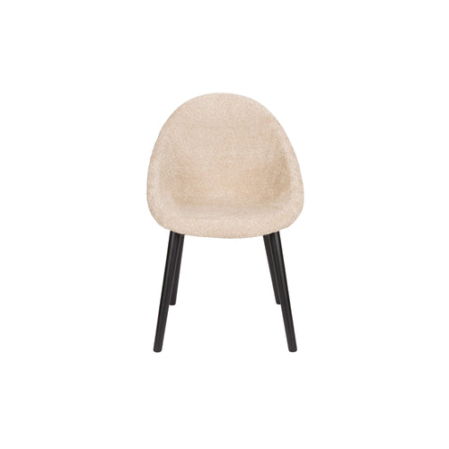 Dutchbone Fenna Eetkamerstoelen Beige - Set van 2 - vtwonen shop