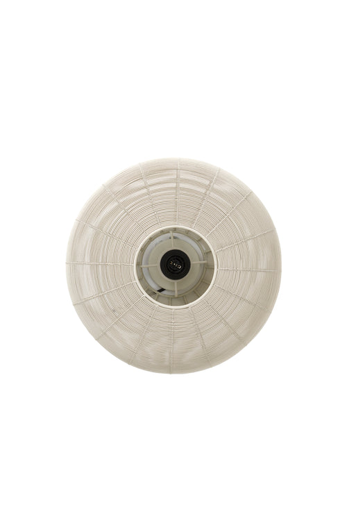 Light & Living plafonnière BAHOTO - wit - Ø40x17cm