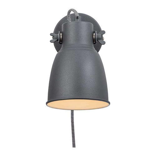 Nordlux Adrian Wandlamp - E27 - Zwart