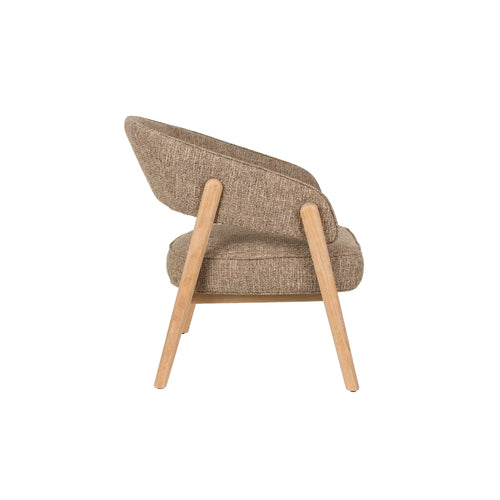 Zuiver Bright Fauteuil Bruin - vtwonen shop