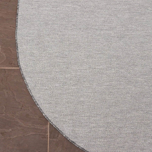 Buitenkleed Ronde hoek - Mono - Grijs/Wit - Dubbelzijdig - EVA Interior - 240 x 340 cm - vtwonen shop