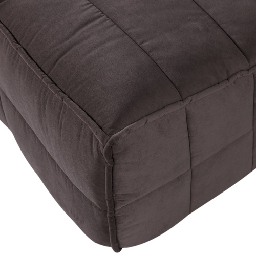 vtwonen Eetbankje Met Rugleuning 164cm Cluster - Velvet - Chocoladebruin - 86x164x75