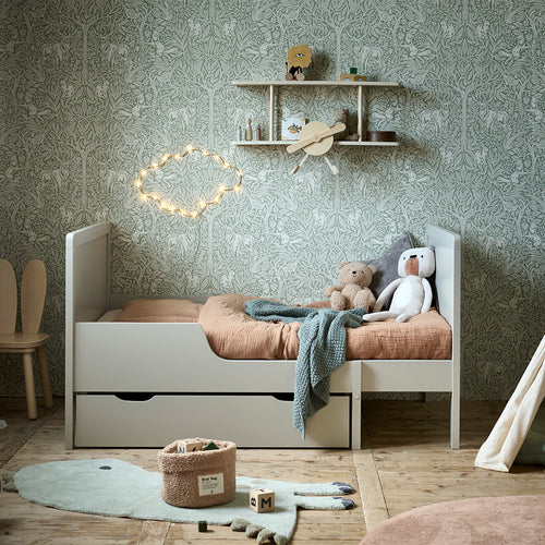 Petite Amélie Dekbedovertrekset – 140x200 cm –  Biologisch Mousseline Katoen - Caramel - vtwonen shop