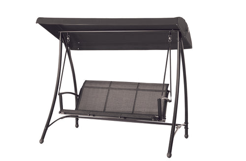 Rubens schommelbank - 3-zits -carbon black - antraciet - vtwonen shop