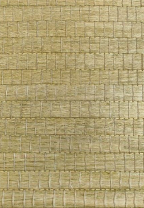 Catchii Raffia Behang houtfineer licht olijf