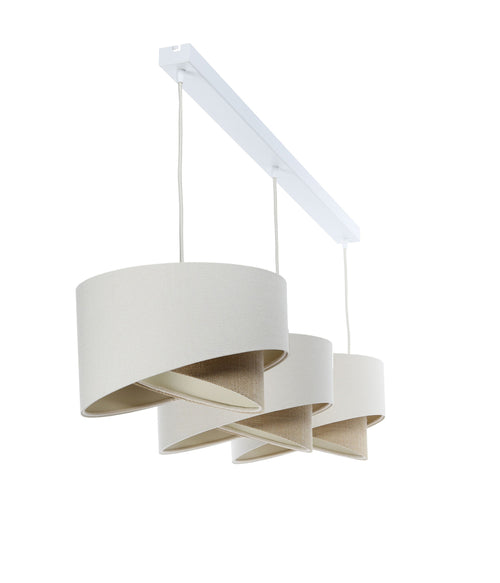 bpskoncept hanglamp Galaxy Line - jute & crème