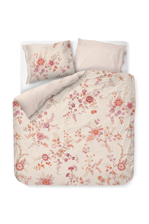 Pip Studio Dekbedovertrek Everbloom - 260 x 200/220 cm - Licht roze
