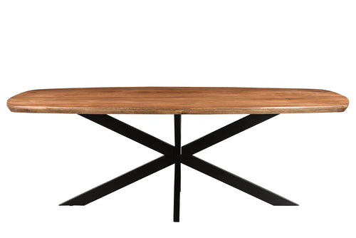 Livingfurn eetkamertafel Jesper Danish Oval - 230cm - mangohout - vtwonen shop