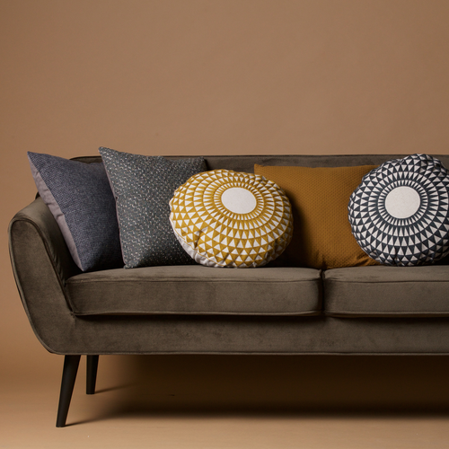 WOOOD 2-zits bank Rocco - Velvet - Warm Groen - 75x187x82 - vtwonen shop