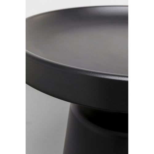 Kare Design Bijzettafel Lima Ø50cm zwart - vtwonen shop