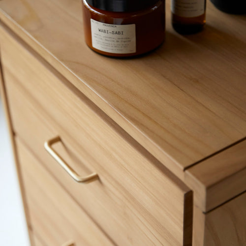 Tikamoon Ladekast van massief teakhout - Naturel - vtwonen shop