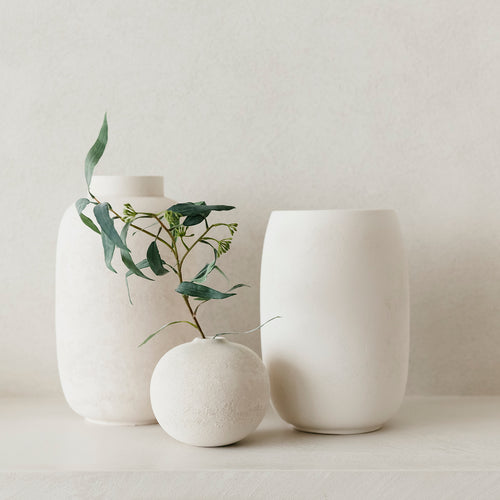 S|P Collection - Vaas 23xH20cm wit Bullet - vtwonen shop