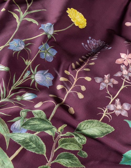 Essenza Augustina dekbedovertrek - Lits-Jumeaux XL – 260x200/220 cm - Mauve wine