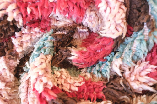 AFK Living vloerkleed Berber - handgemaakt - Wol - 110 cm x 176 cm - vtwonen shop